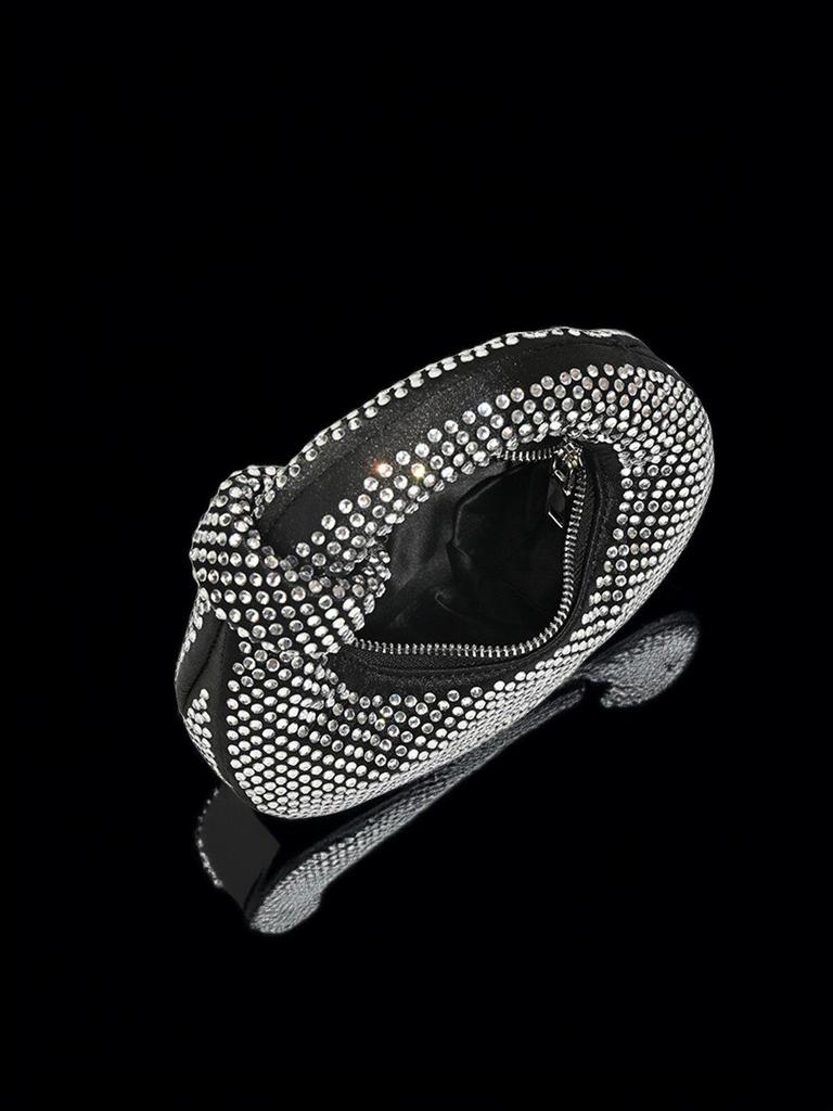 European & American Retro Rhinestone Evening Bag - Elegant Handheld or Shoulder Women's Accessory