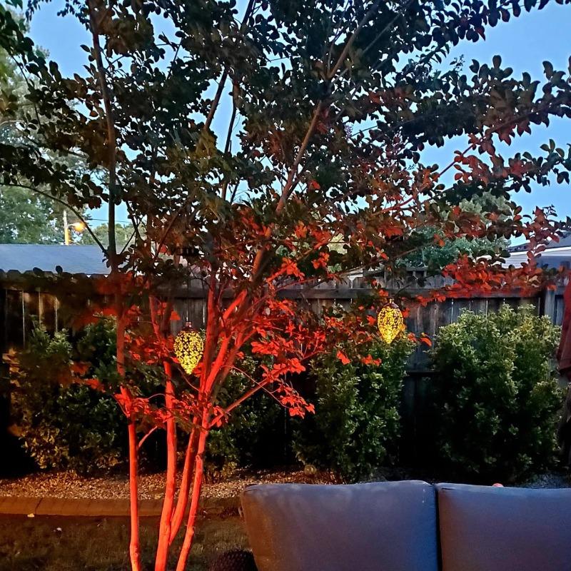 3PCS Per Set Water Drop Shaped Outdoor Solar Projection Light Waterproof Outdoor Light for Garden Patio Lawn Pathway Yard Christmas Decor