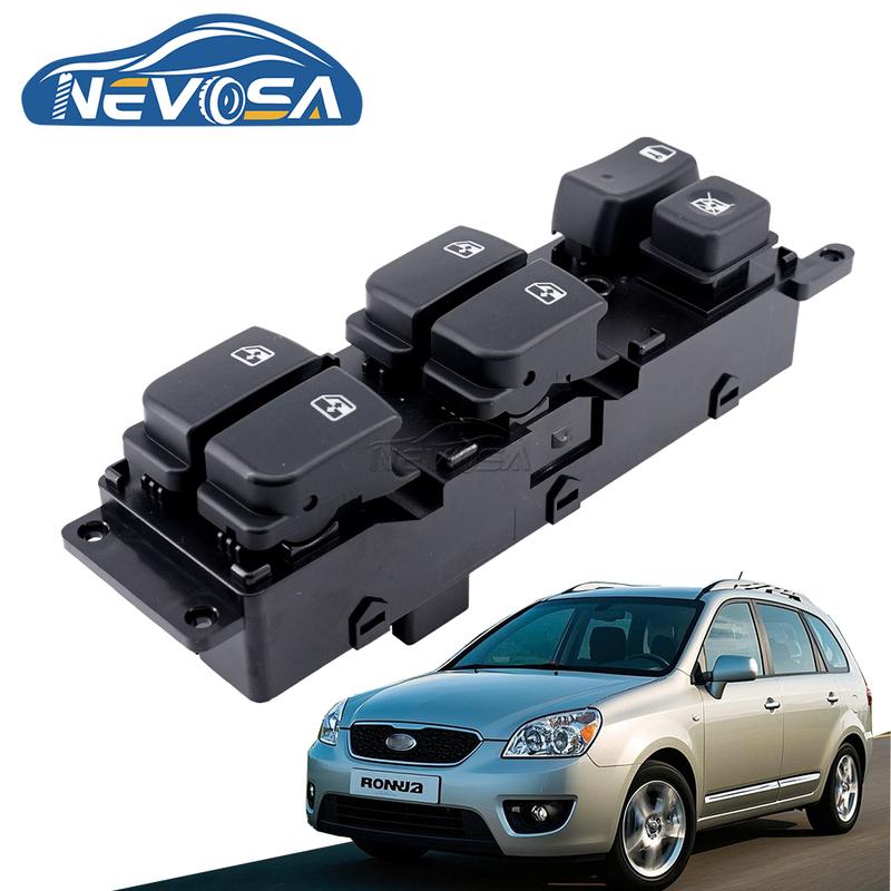 Master Window Switch For Kia Carens RONDO 2006 2007 2008 2012 93571-1D200 Front Left Driver Glass Button 935711D3013 935711D2003