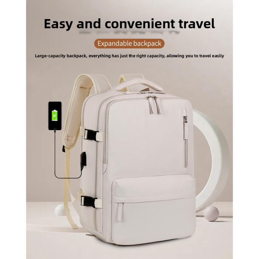 Large Capacity Backpack with Independent Shoe Compartment and Dry Wet Separation Backpack for Short Distance Travel, College Student Computer Backpack