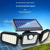 Three-Sided Solar Waterproof Outdoor Street & Courtyard Light