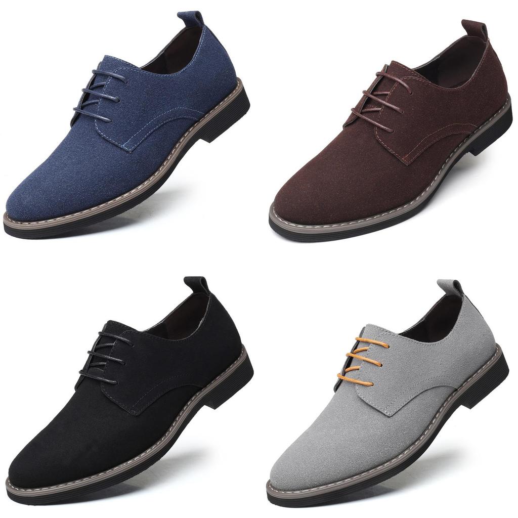 Casual Loafer Shoe For Men With Suede Upper And Breathable Rubber Sole For Summer And Winter Wear