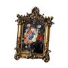 Ornate Picture Frame Tabletop Wall Hanging Ornament Antique Picture Frame for Photo Gallery Home Decor Wedding Bedroom Hallway