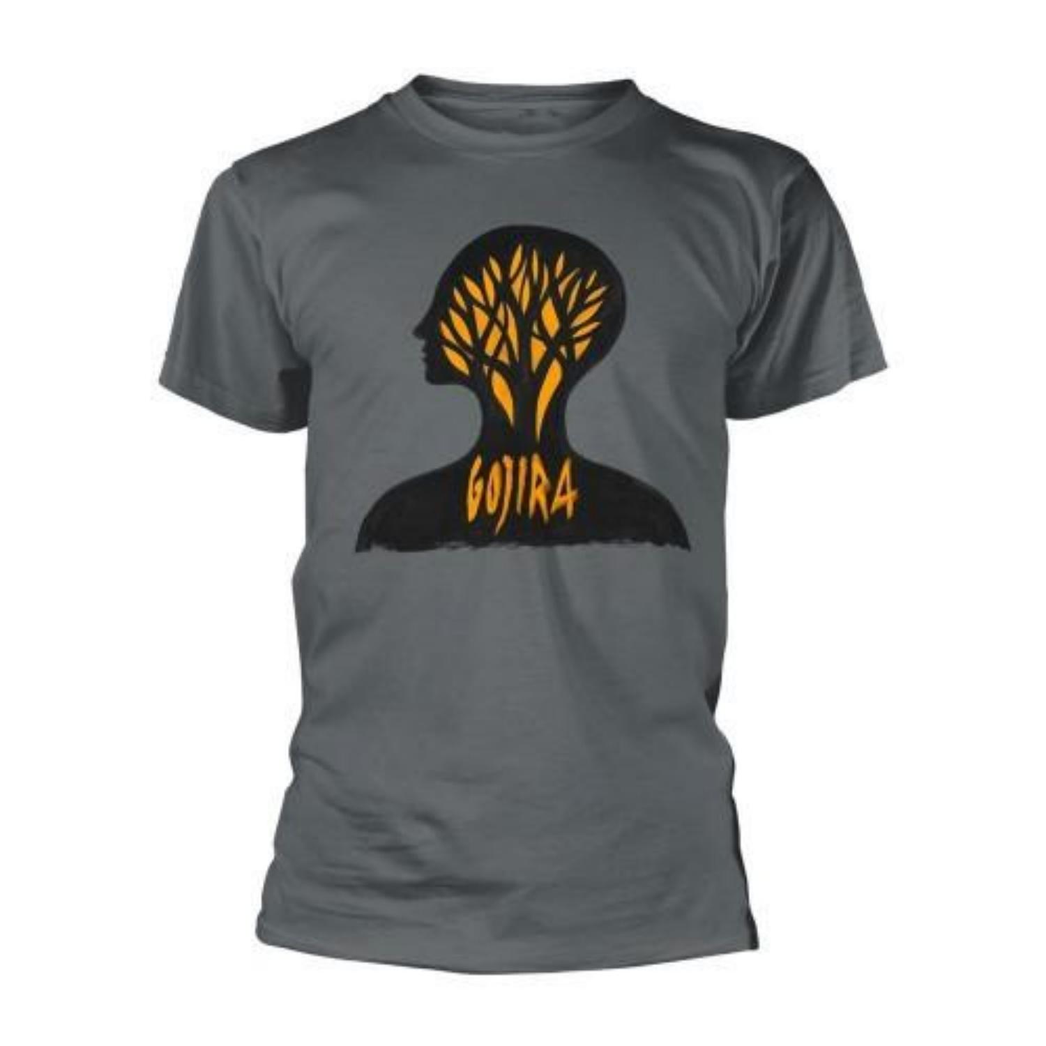Gojira Unisex Adult Headcase Organic Cotton T-Shirt S чёрный