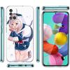 Gawr Gura Hololive Shark Anime Phone Case For Samsung Galaxy A51 A71 A21S A12 A11 A31 A41 A52 A32 5G A72 A01 A02S Clear Cover