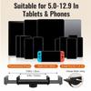 Carbon Steel Alloy Tablet Stand 360 Degree Rotatable Universal Tablet Holder  Desk Setup
