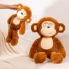 Soft Little Monkey Doll Plush Toy Monkey Gorilla Doll Children's Doll Birthday Gift
