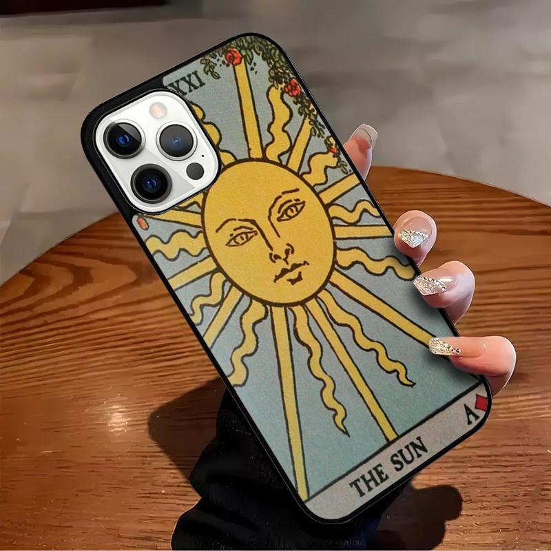 The SUN Tarot card Phone Case For iPhone 17 Air 16 15 14 13 12 11 Pro Max Max Plus Bumper Case Cover