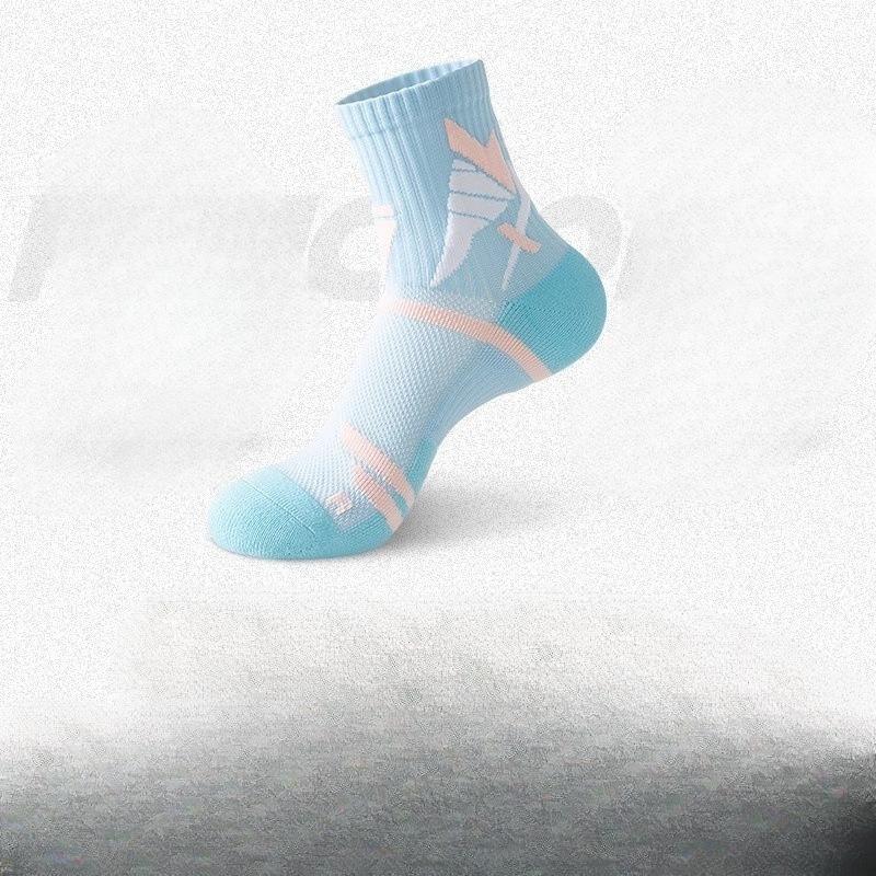 Badminton Socks for Women, Mid-calf, Autumn and Winter Towels, Thick-soled, Professional Fitness, Outdoor Running Sports