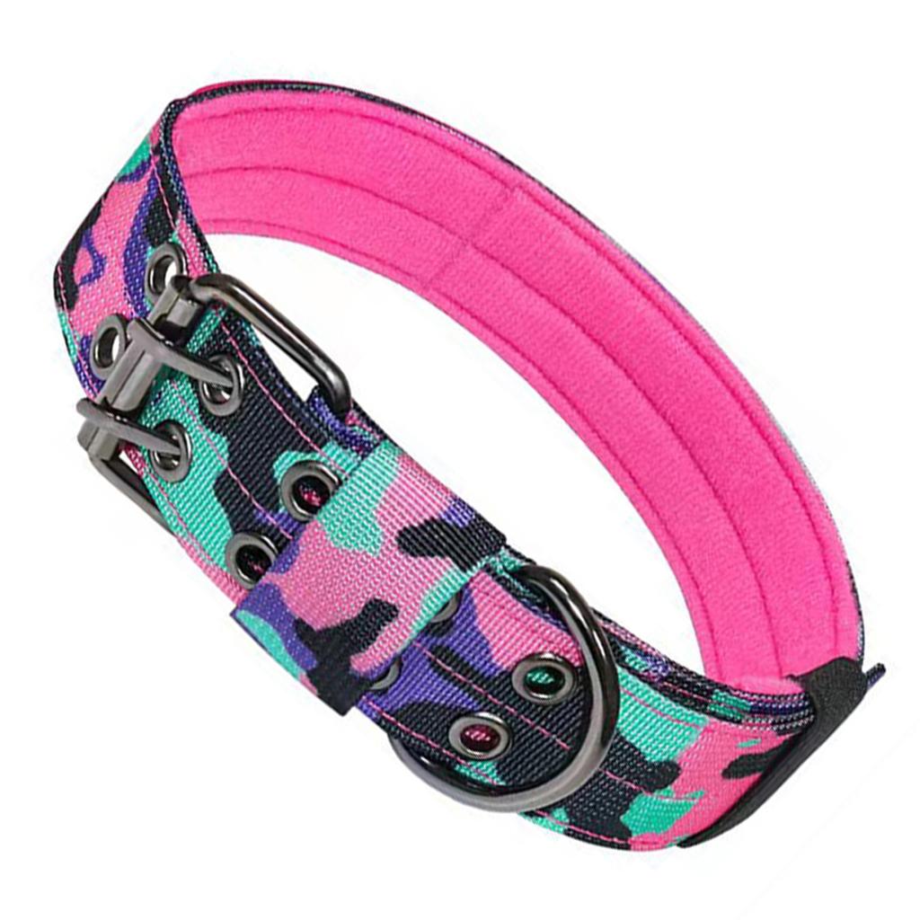 Adjustable Dog Collar,Tacticals Nylon Pet Dog Collar With Pin Buckle,Pet Dog Collar For Small Medium Large Dogs M/L/XL