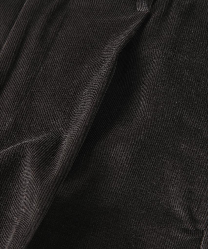 PANICALE Charcoal Balloon Fit Corduroy Pants