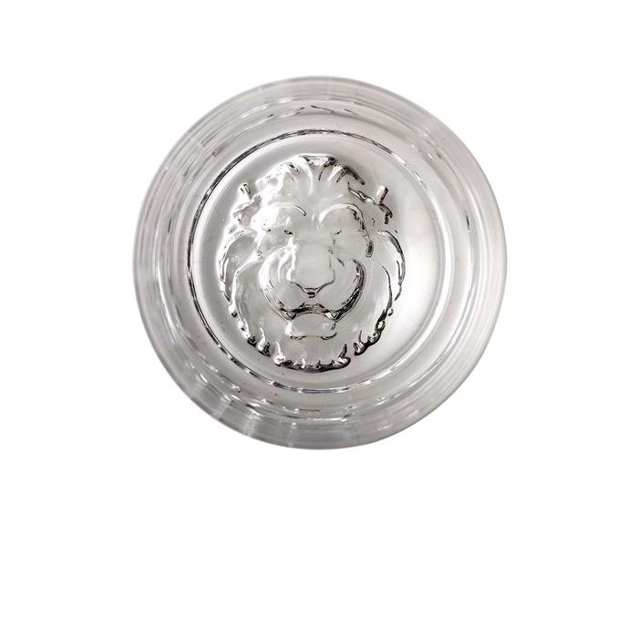 

Golden Lion Head Crystal Glasses Whiskey Glass, New Waist Waist Western Wine Glass, Special Spirits Glass Bar Accessories Gift