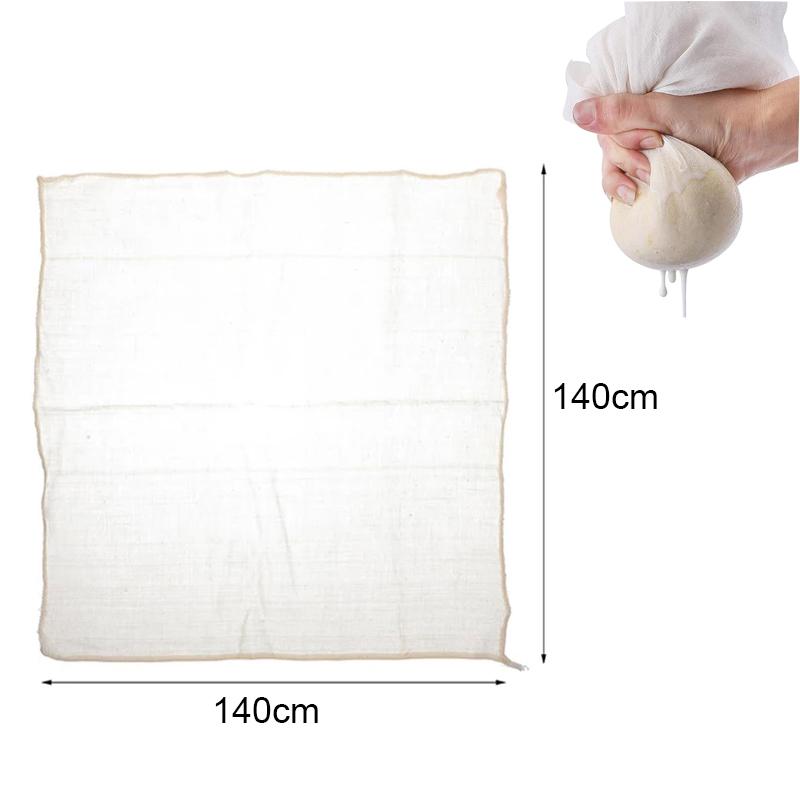 1 Set Of Various Specifications Of Cotton Yarn Tofu Making Filtration Cloth Coffee Yogurt Cheese Cloth Mold Kitchenware