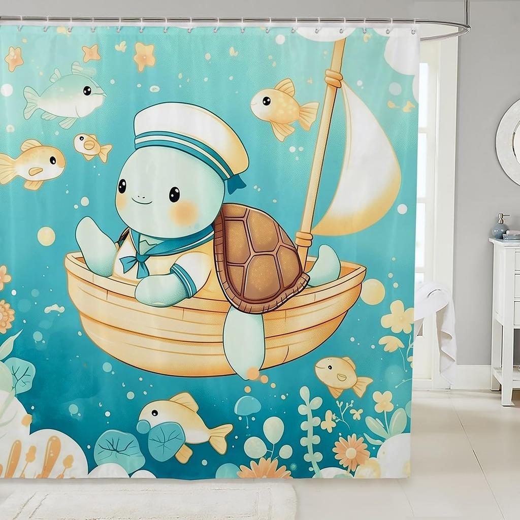 Cowboy Boots Woman Lshower Curtain Colorful Cowgirl Boots Bathroom Shower Curtain Sets,Stars Glitter Decorations Fabric Shower