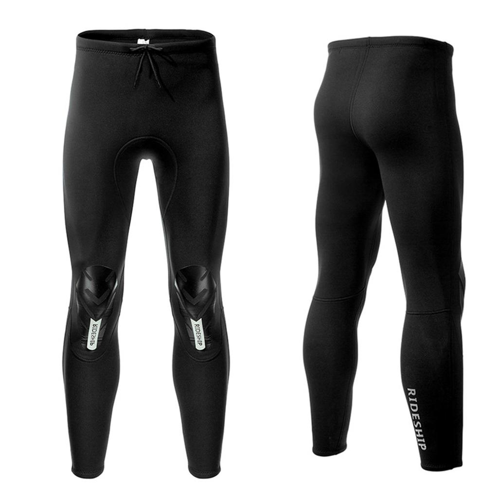2/3MM Neoprene Wetsuit Men's Diving Top And Pants Separate 2 Pieces Set Snorkeling Surfing Winter Thermal Swimsuit