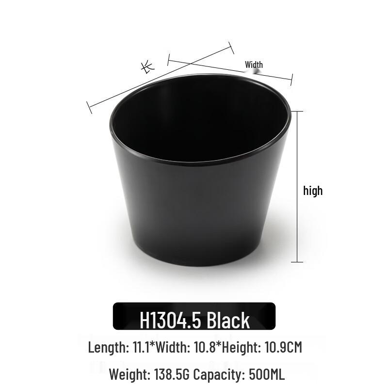 A5 Melamine Slanted Sauce Bowl - 10 Pack