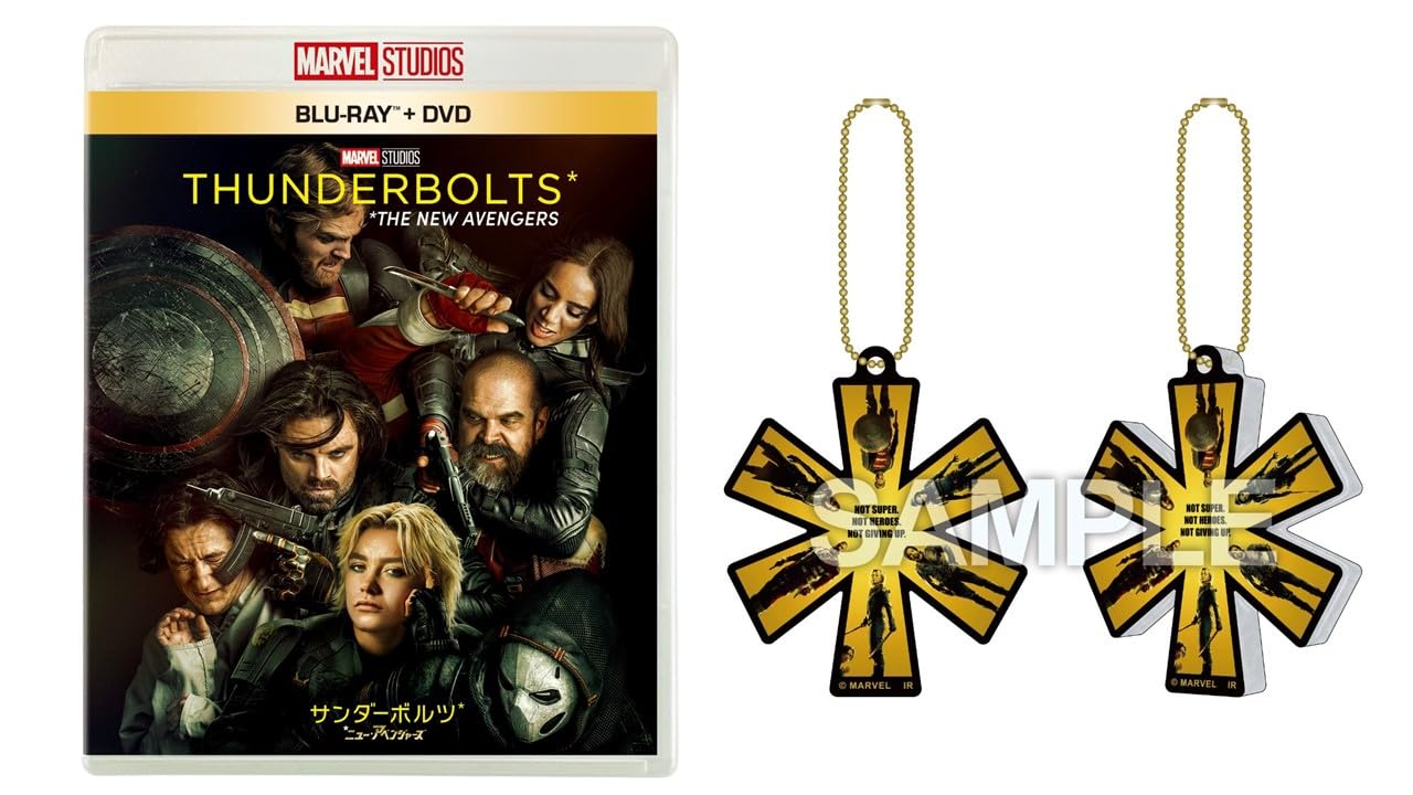 

DVD Set Includes Original Acrylic Keychain Collection Thunderbolts Blu-ray + [Blu-ray]