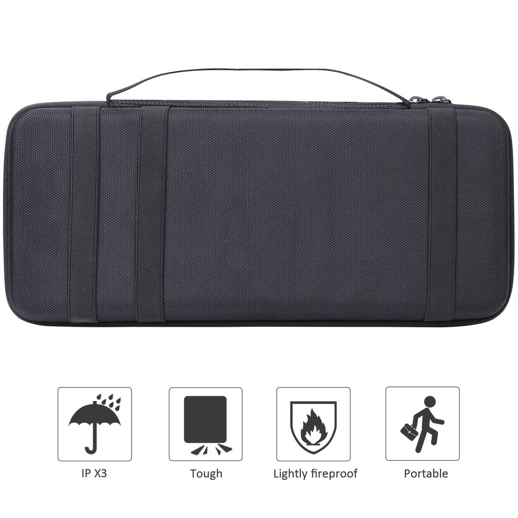 co2CREA Storage Case Compatible with Logitech SIGNATURE K855 Tenkeyless Mechanical Wireless Keyboard (Case Only)
