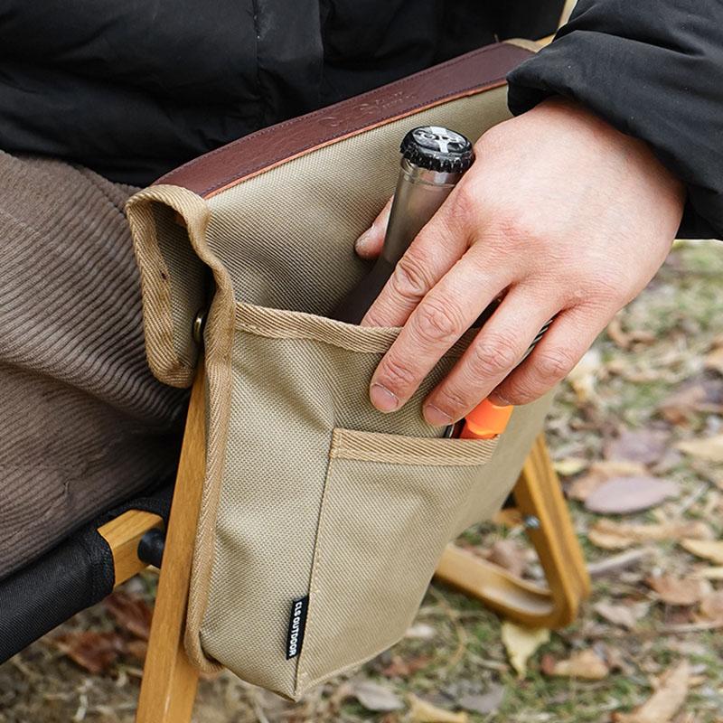 Faltbarer Campingstuhl Tasche Aufbewahrungsbeutel für Angelausrüstung Wasserabweisendes Oxford-Gewebe Mehrfachtaschen-Organizer Outdoor-Zubehör