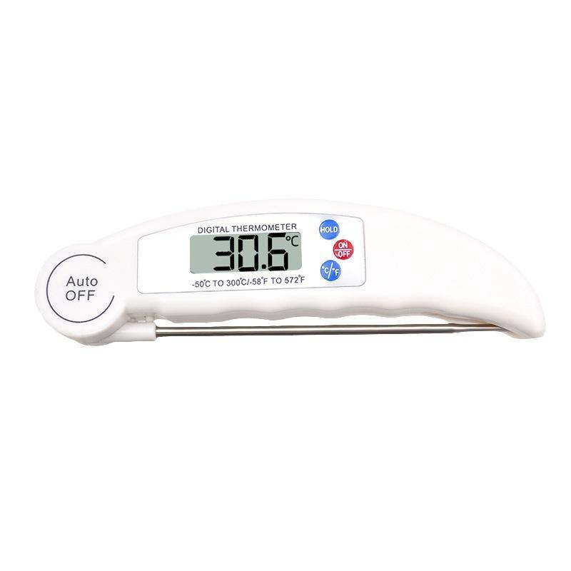 1Pc Digital Display Folding Thermometer Food Food Thermometer Kitchen Barbecue BBQ Special Thermometer, Thermometer