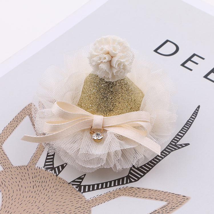 Korean Baby Girl Princess Hair Accessories: Birthday Hat, Hair Clip, Headband, Hairband Materials