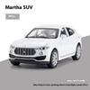 Modello di Auto in Lega SUV Maserati Levante Scala 1/32 Diecast Metallo Giocattolo Suono e Luce Giocattolo a Retrazione Collezione Auto in Miniatura Giocattoli Regalo