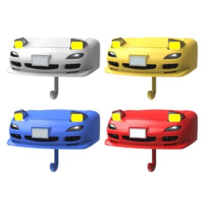 Unikátní automobilový výklopný držák na klíče, nástěnná dekorace, inspirovaná auty, výklopné světlo, ozdobné klíčenky pro domovy nebo kancelář