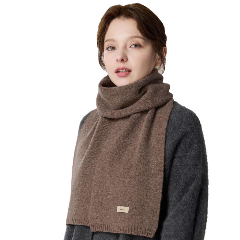 JIUMU Pure Wool Winter Scarf
