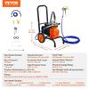 Cart Airless Paint Sprayer Diaphragm Paint Airless Sprayer 900W Electric