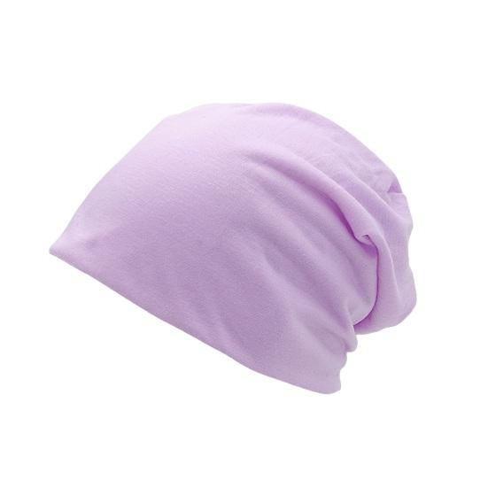 Brimless Hat Lightweight Breathable Soft Warm Windproof Elastic Solid Color Piled Hat School Work Hiking Casual Wear