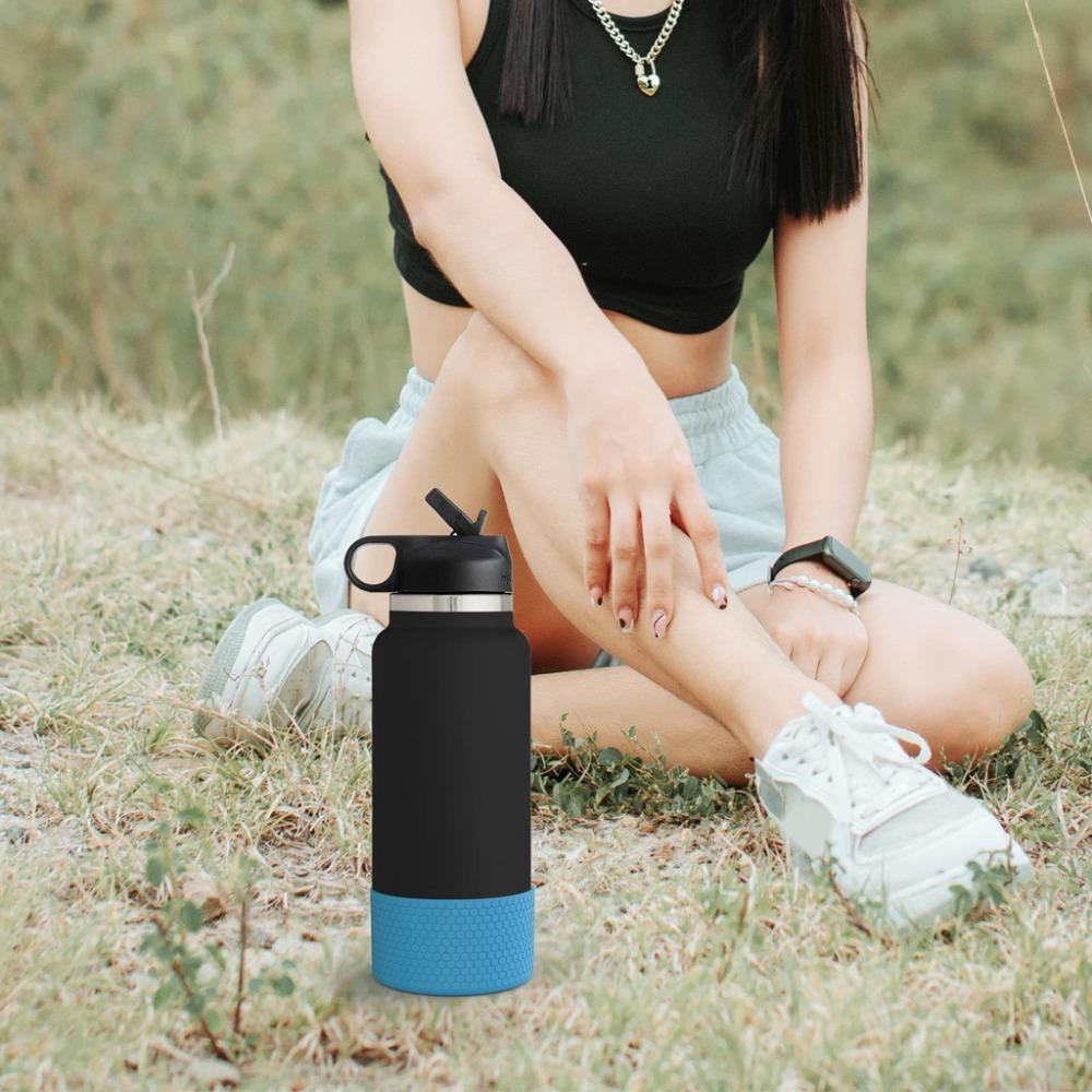 Cup Accessories Water Bottle Pad Anti-Slip Protective Case for Aquaflash/HydroFlask  12-40 oz