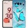 Cute butterfly Fashion Phone Case For Google pixel 9 8 7 6 Pro 6A 7A 5G Silicone Shockproof Black Cover Fundas