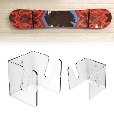 Wall-Mounted Skateboard Rack Displaying Acrylic Wall Hanging Sliding Plate Bracket Display Stand