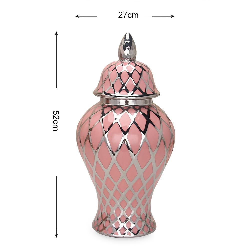 Large ceramic general jar home decoration vase ornaments porcelain vase tabletop decorations ceramic vase home decoration
