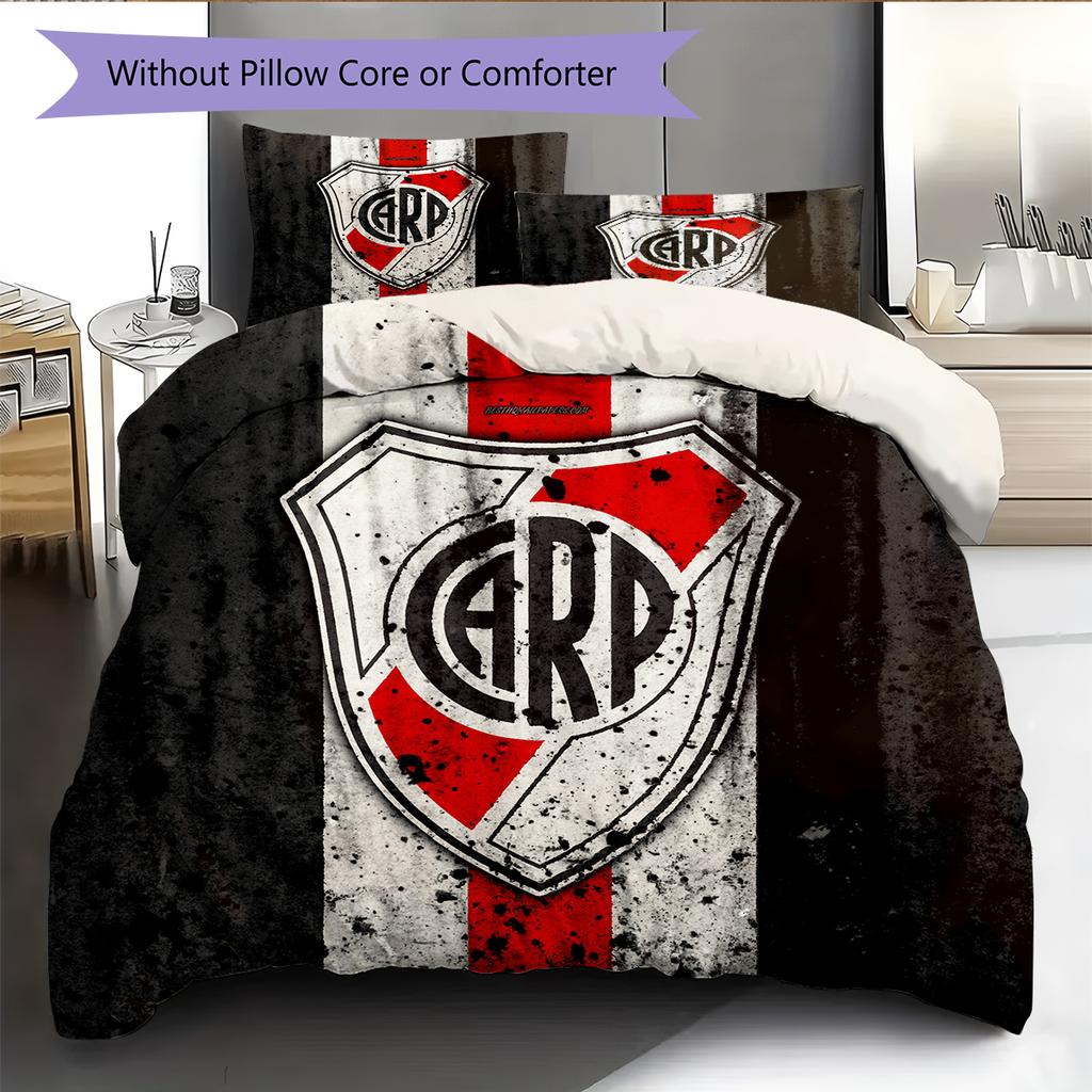 River Plate Pattern Bedding Home Decoration Birthday Gift (1 * duvet cover + 2 * pillowcase, without core)