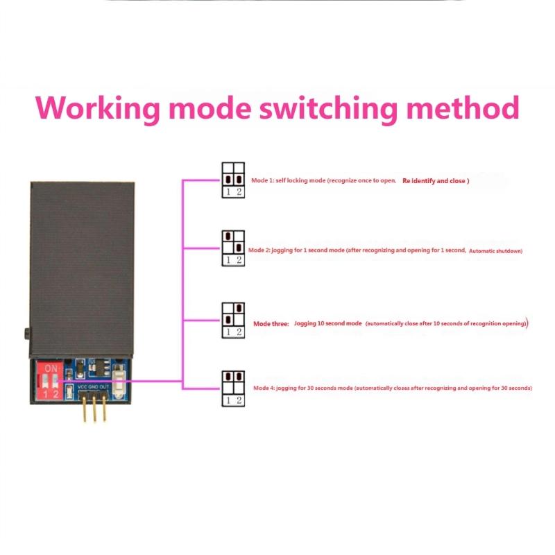 Barcodes Scanning Module Featuring Relays Output Control For Intelligent Devices And DIY Electronics Projects