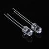 100Pcs 5mm LED Light Lamp Through Hole 15000MCD Emitting Diodes Ultra-Bright Electronic Components Lighting Kit
