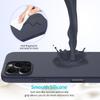 For iPhone 16 Pro Case Shockproof Liquid Silicone Soft Lining Phone Cover