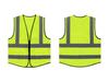 Reflective Safety Vest with Printed Logo for Construction and Traffic Protection