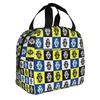 American College Fraternity Sigma Phi Society Insulated Lunch Tote Bag for Women 1827 Resuable Thermal Cooler Bento Box School
