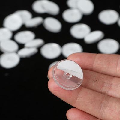 Gancho de Teto Transparente Invisível - Ventosa Forte, Sem Marcas, 2,2cm