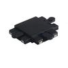 T-connector for Videx Vl Trms Fc02b Magnetic Rail Black