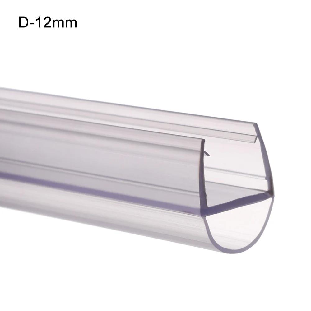 4mm/6mm/8mm/10mm/12mm PVC těsnicí lišty Koupelnové skleněné dveře Těsnění proti povětrnostním vlivům Těsnění oken Vodní zarážka Gumové Koupelnová zástěna Kování