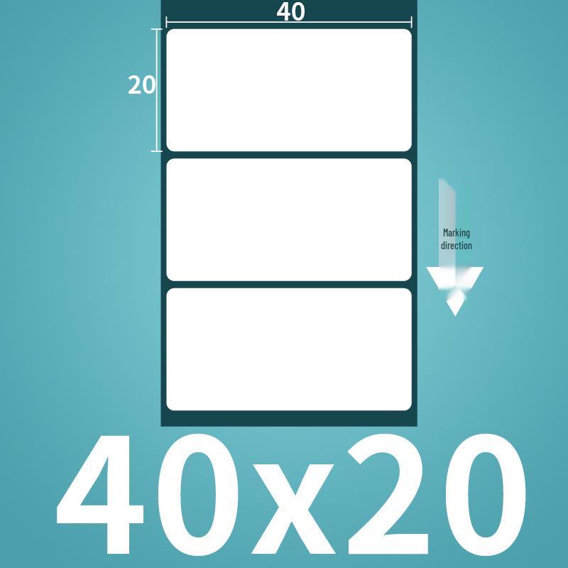 Durable Thermal Self-Adhesive Labels for Supermarket Barcodes and Express Waybills