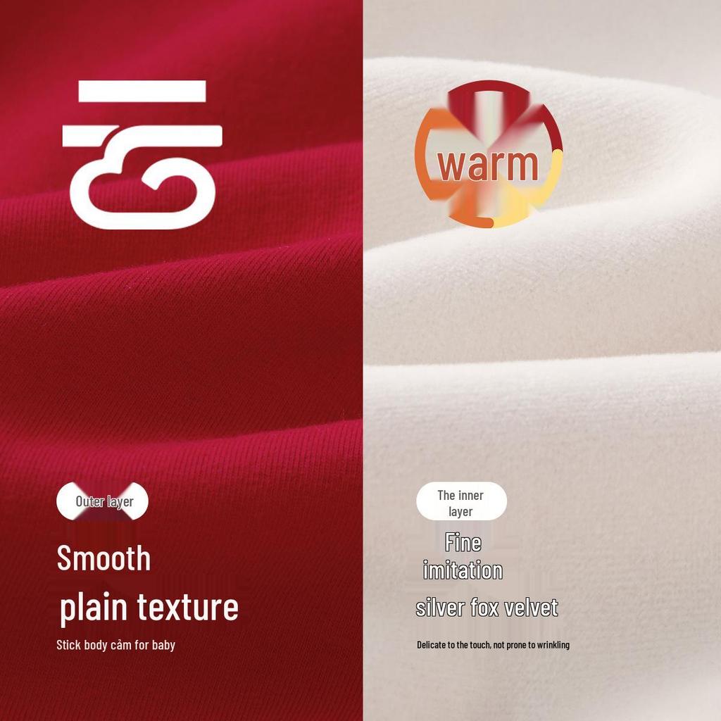 Warmth-Locking Round Neck Hoodie for Girls - Autumn/Winter Fashion Sports Top for Medium & Small Children