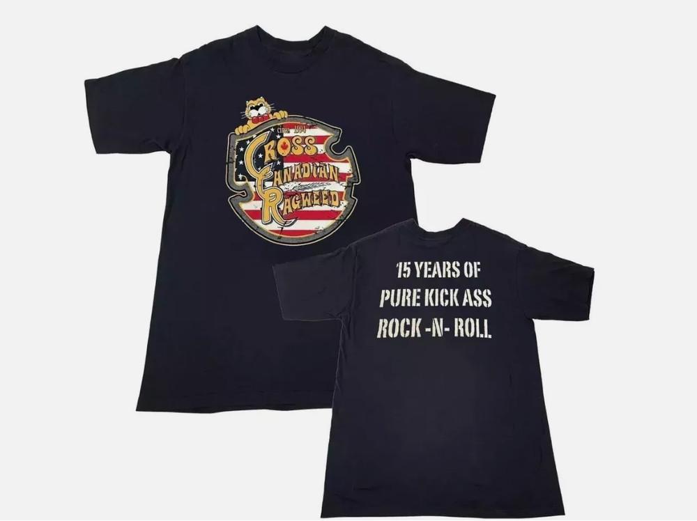 Cross Canadian Ragweed TShirt All Size S5XL Reunion Tour Music 2025 Unisex T-Shirt XXL