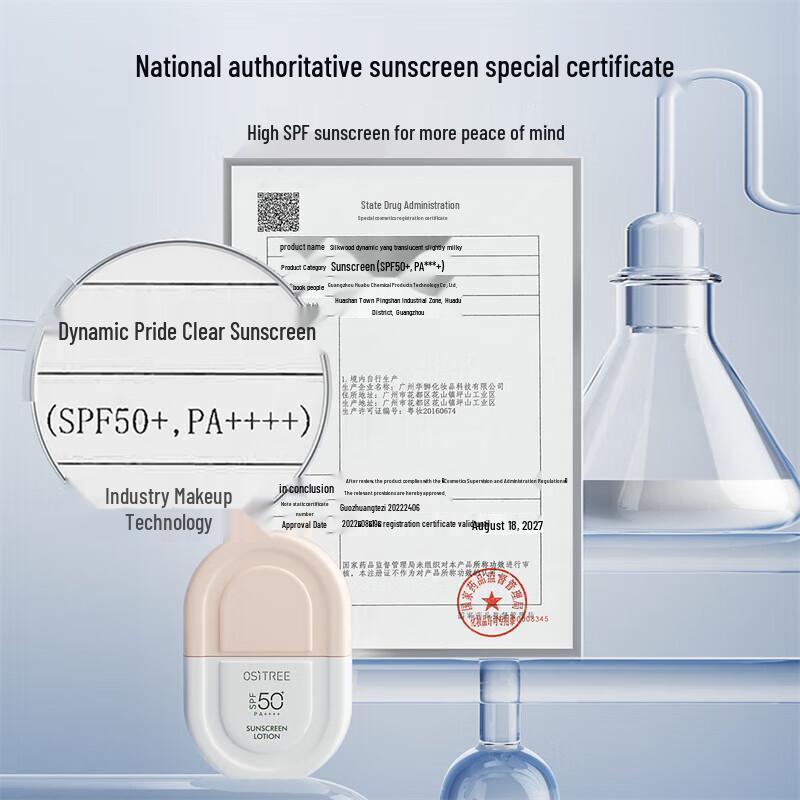 Willow Silk Wood Clear Sonnenschutz SPF50+PA++++