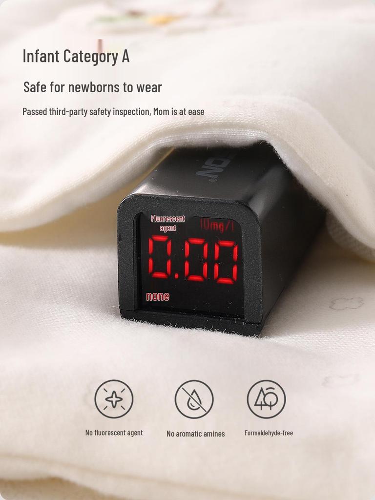 40g Herbst/Winter gesteppter Baby-Strampler - Verdickter Baumwoll-Langarm-Body für den Außenbereich