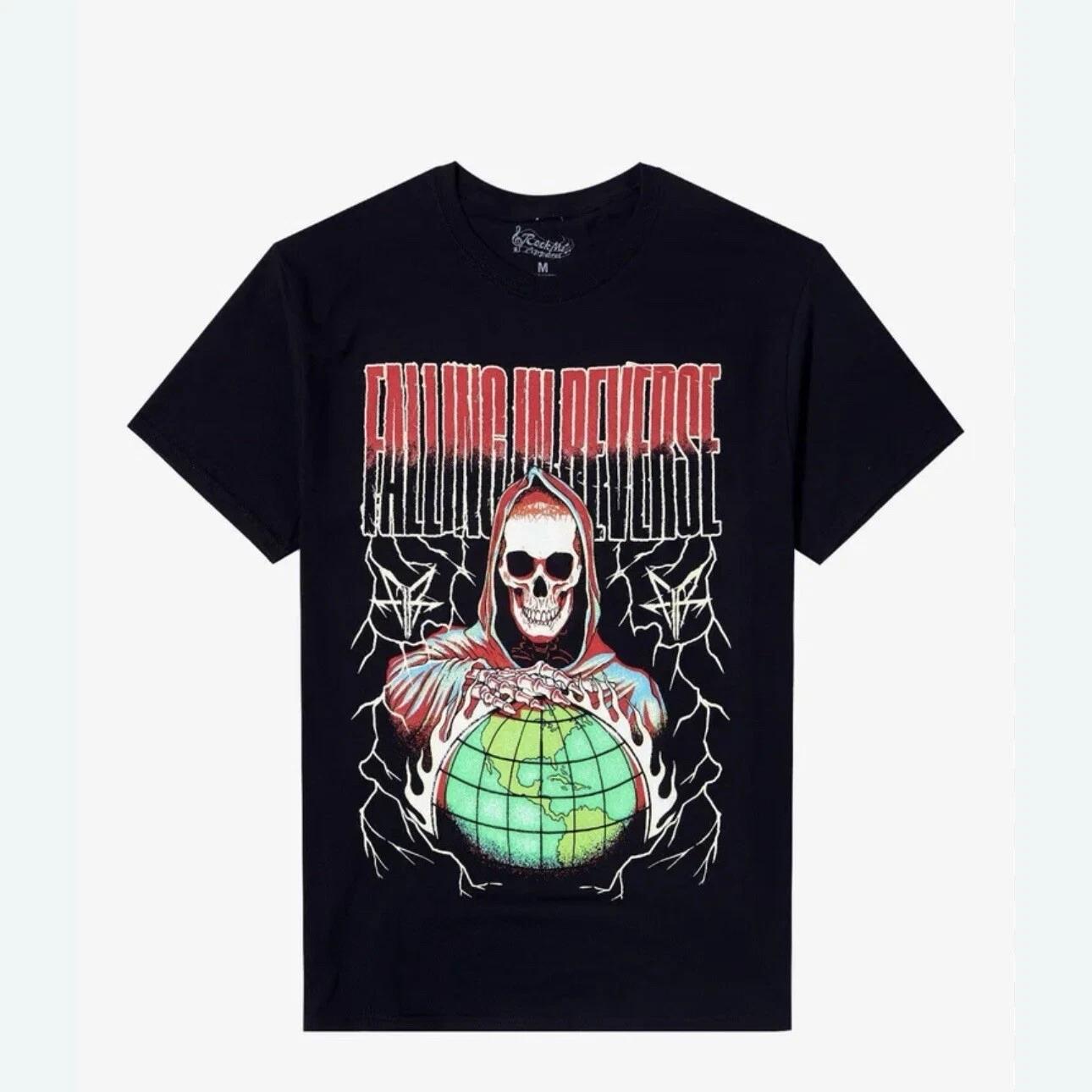 Falling In Reverse Reaper World T-Shirt X-LARGE New M