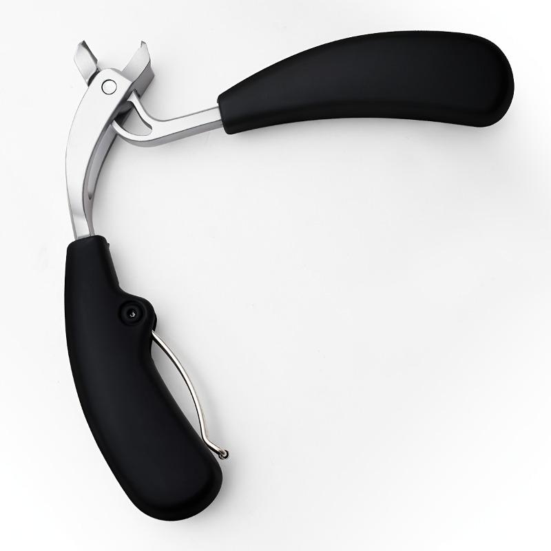 1 piece high-grade nail clipper,. Curved corner trimmer, for thick nails чёрный
